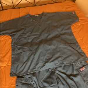 Men's Caribbean Blue Scrub Set